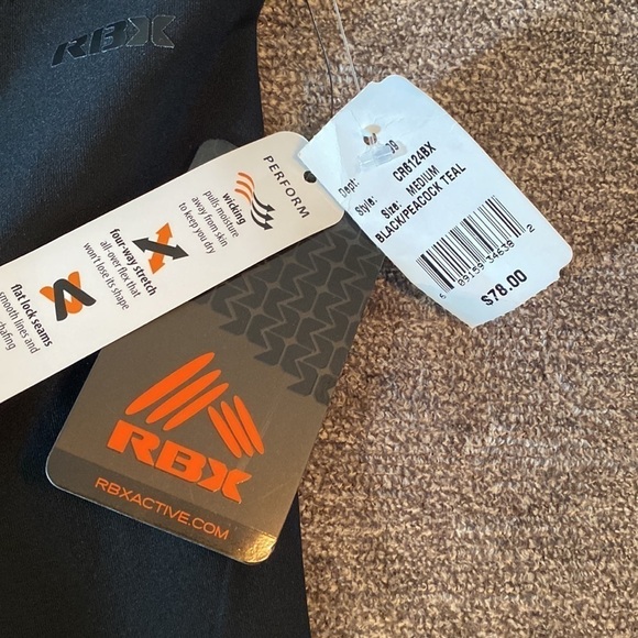 RBX womens athletic pants; size medium. NWT - Picture 3 of 5